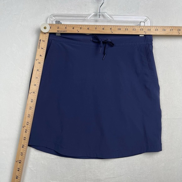 REI Regular Fit‎ Women’s XS Poly-Spandex Skirt Navy Blue, Pockets Elastic Waist - Picture 11 of 11
